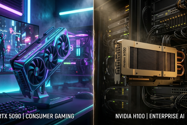 The Silicon Gap: Can the RTX 5090 Actually Challenge the H100’s Dominance?